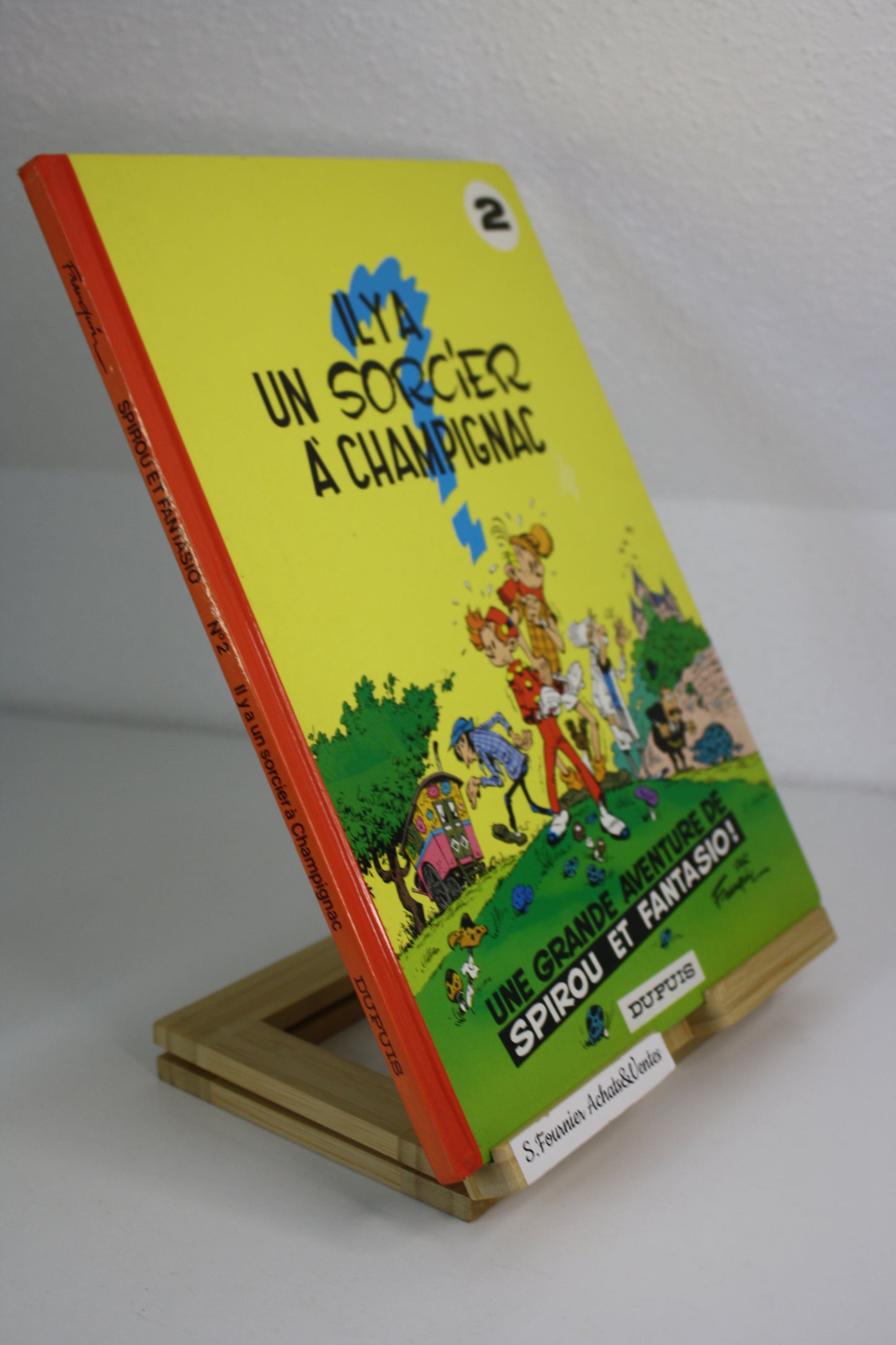 Il y a un sorcier à Champignac – Spirou et Fantasio – Franquin – Dupuis – Réédition – 1993