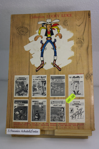 Des barbelés dans la prairie – Lucky Luke – Morris – Dupuis – Réédition – 1968