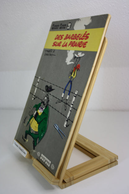 Des barbelés dans la prairie – Lucky Luke – Morris – Dupuis – Réédition – 1968
