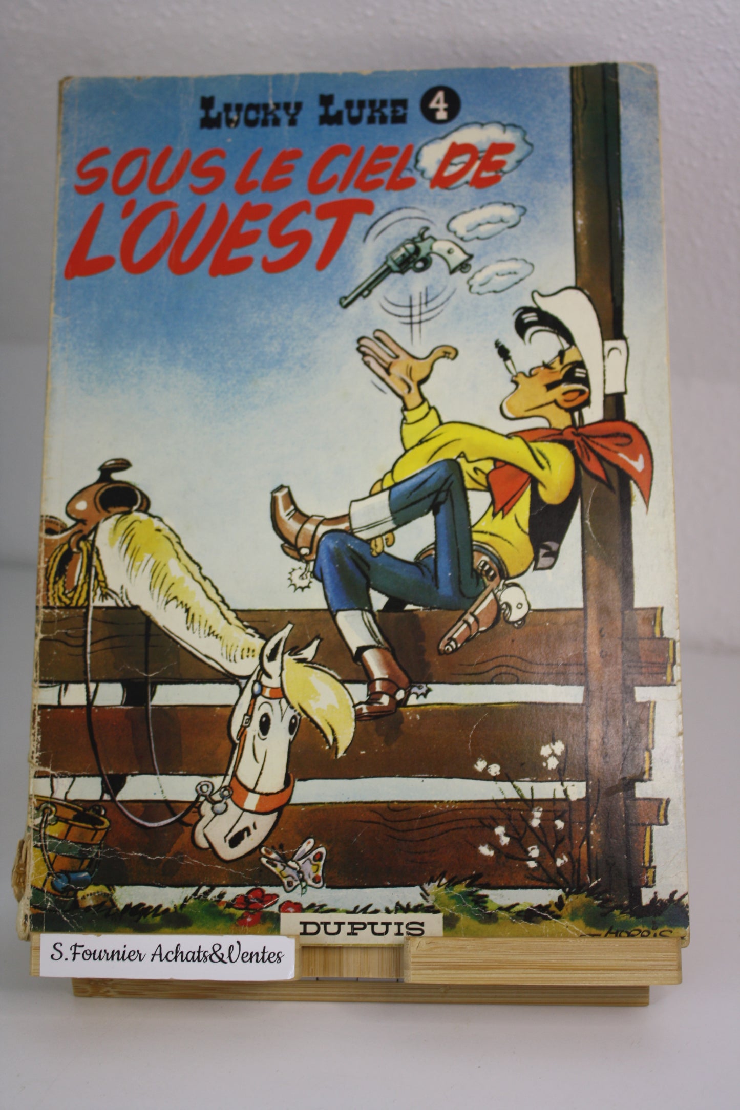 Sous le ciel de l’Ouest – Lucky Luke – Morris – Dupuis – Réédition – 1977 - Souple