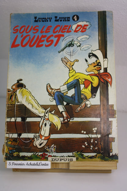Sous le ciel de l’Ouest – Lucky Luke – Morris – Dupuis – Réédition – 1977 - Souple