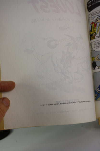 Sous le ciel de l’Ouest – Lucky Luke – Morris – Dupuis – Réédition – 1977 - Souple