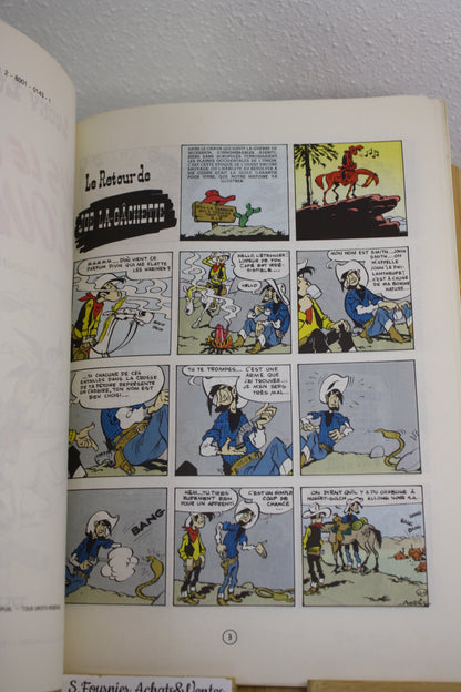 Sous le ciel de l’Ouest – Lucky Luke – Morris – Dupuis – Réédition – 1977 - Souple