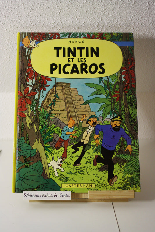 Tintin et les picaros – Tintin - Hergé - Casterman - EO - 1976 – Lettre F