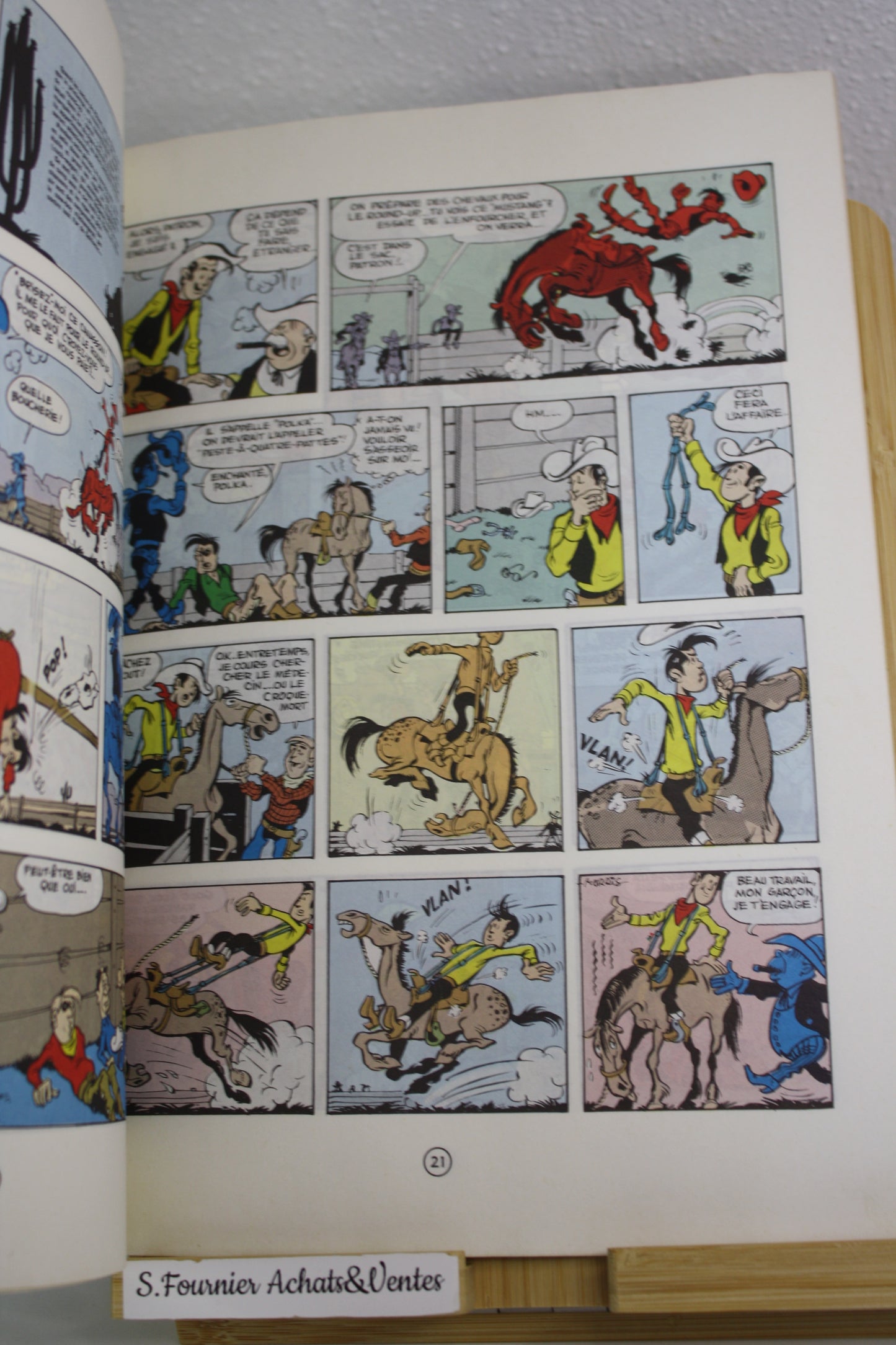 Sous le ciel de l’Ouest – Lucky Luke – Morris – Dupuis – Réédition – 1977 - Souple