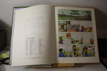 Tintin et les picaros – Tintin - Hergé - Casterman - EO - 1976 – Lettre F
