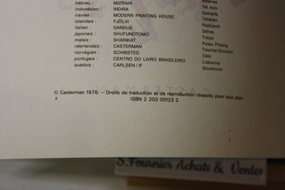 Tintin et les picaros – Tintin - Hergé - Casterman - EO - 1976 – Lettre F