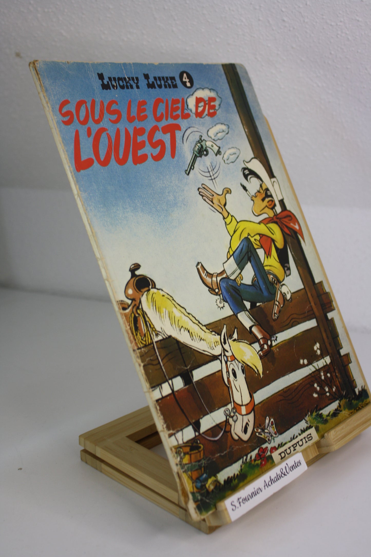 Sous le ciel de l’Ouest – Lucky Luke – Morris – Dupuis – Réédition – 1977 - Souple