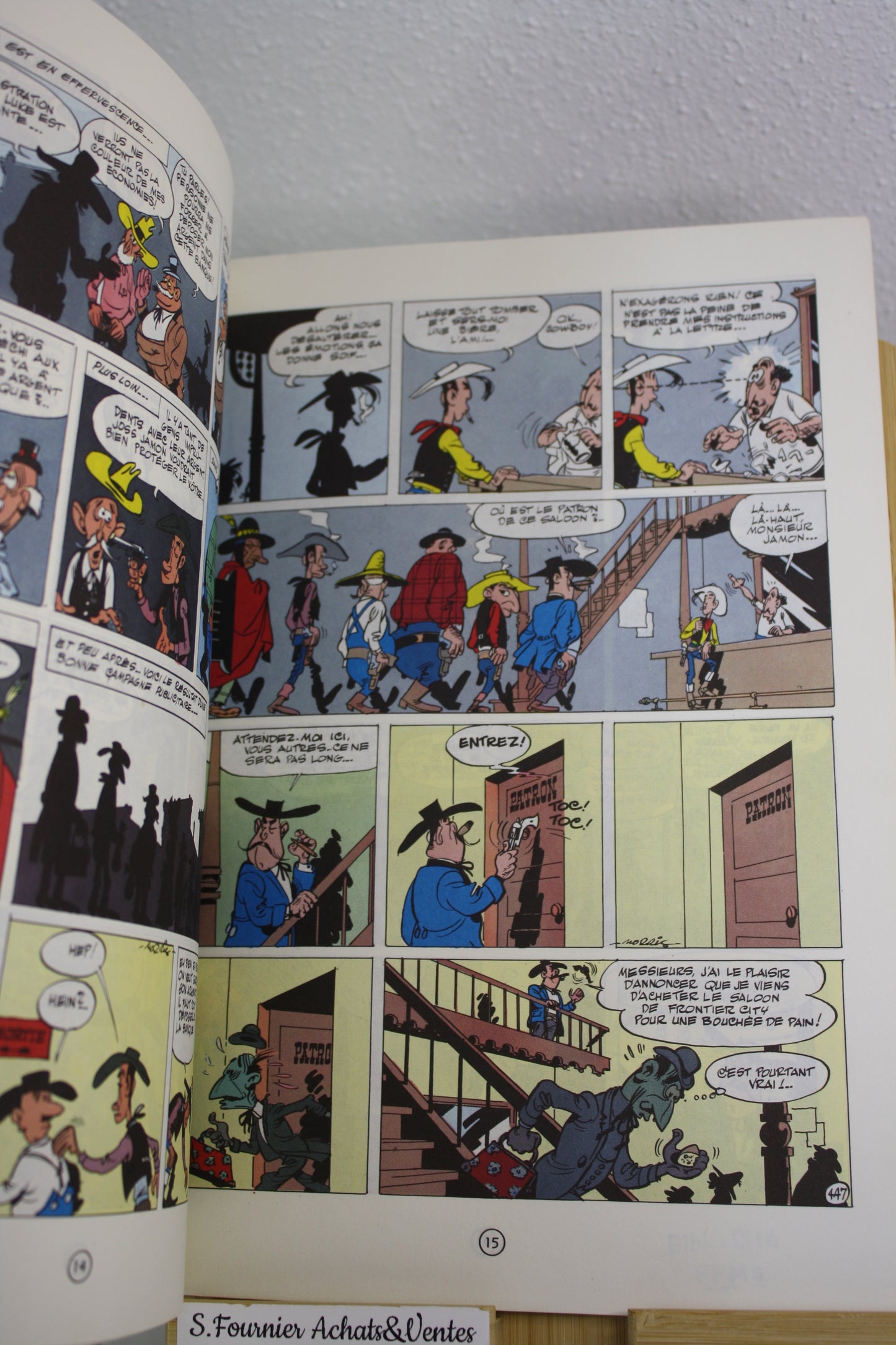 Lucky Luke contre Joss Jamon – Lucky Luke – Morris – Dupuis – Réédition – 1972