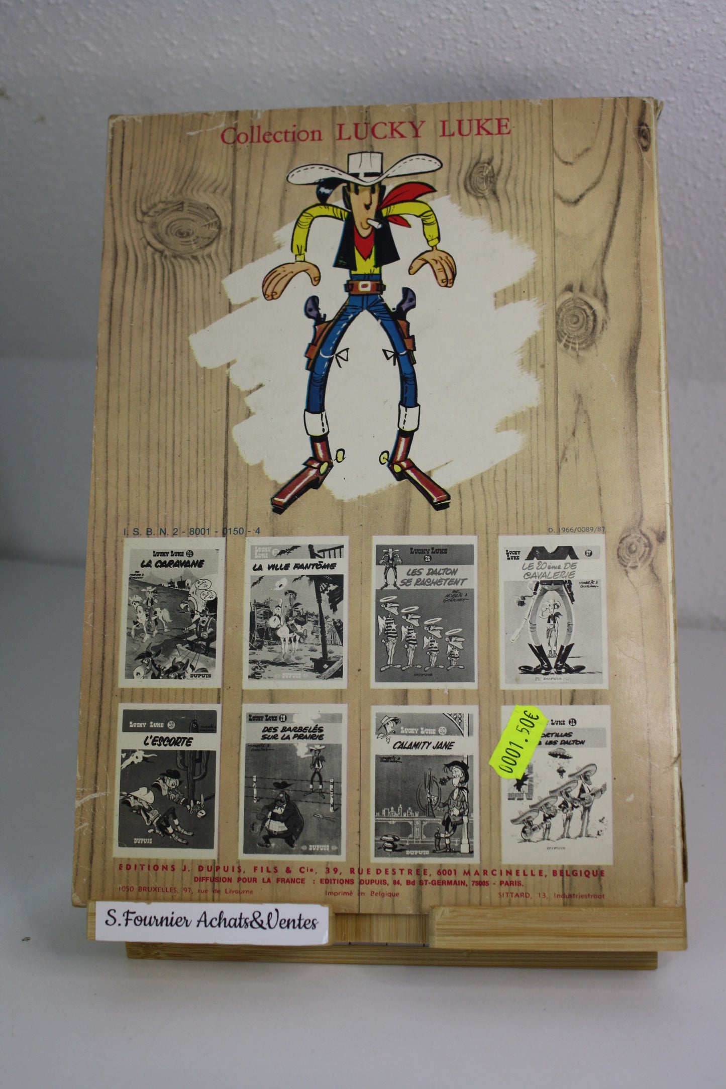 Lucky Luke contre Joss Jamon – Lucky Luke – Morris – Dupuis – Réédition – 1972