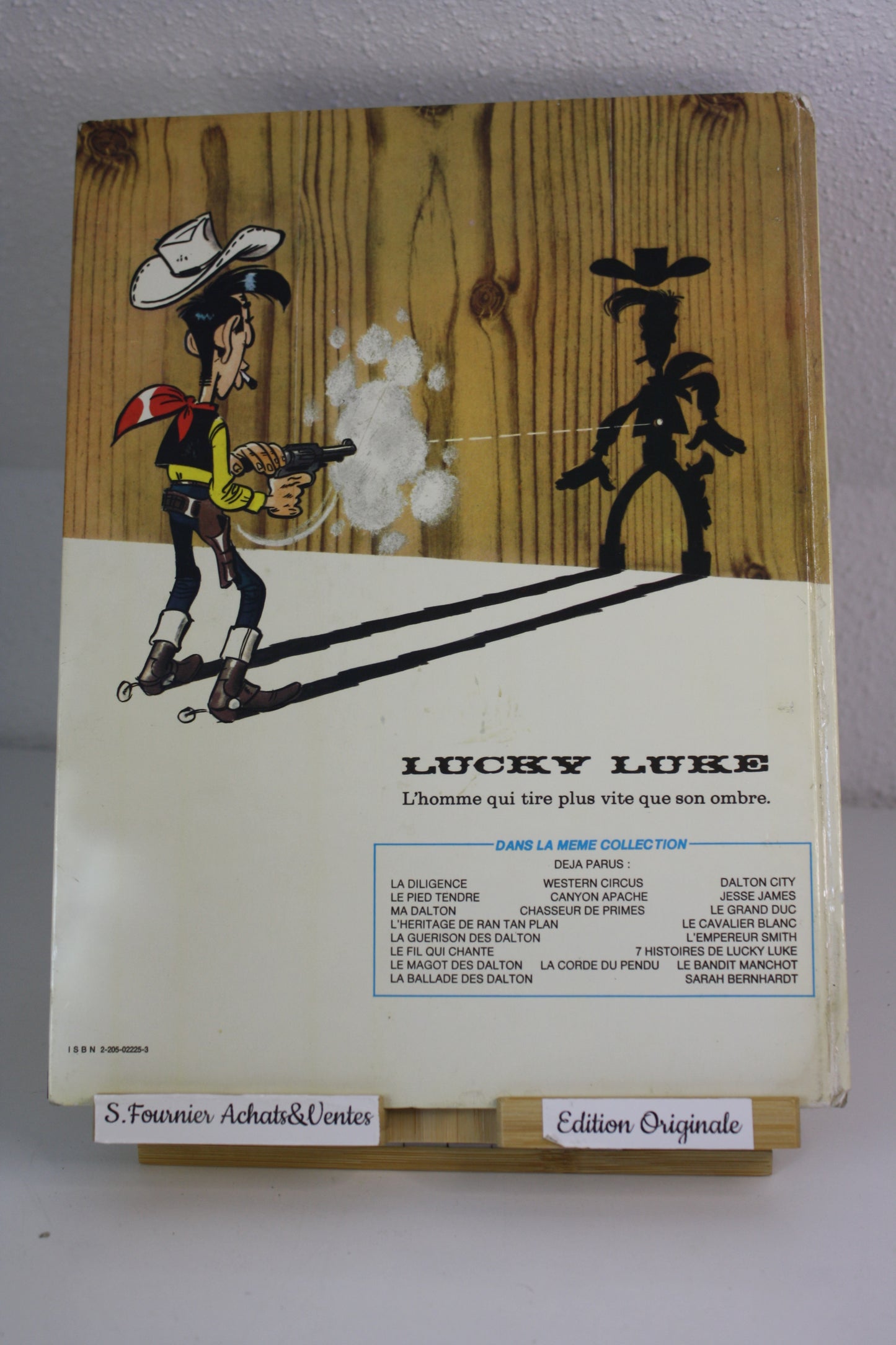 Sarah Bernhardt – Lucky Luke – Morris Fauche Léturgie – Dargaud – EO – 1982