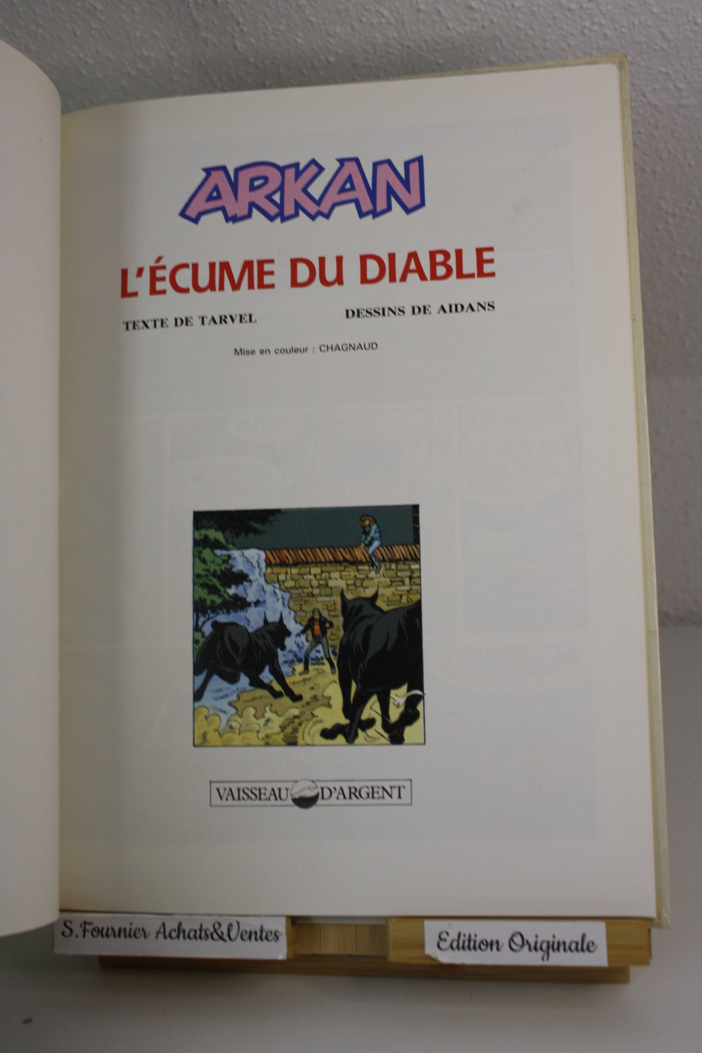 L’écume du diable – Arkan – Aidans Tarvel – Vaisseau d’argent – EO – 1990