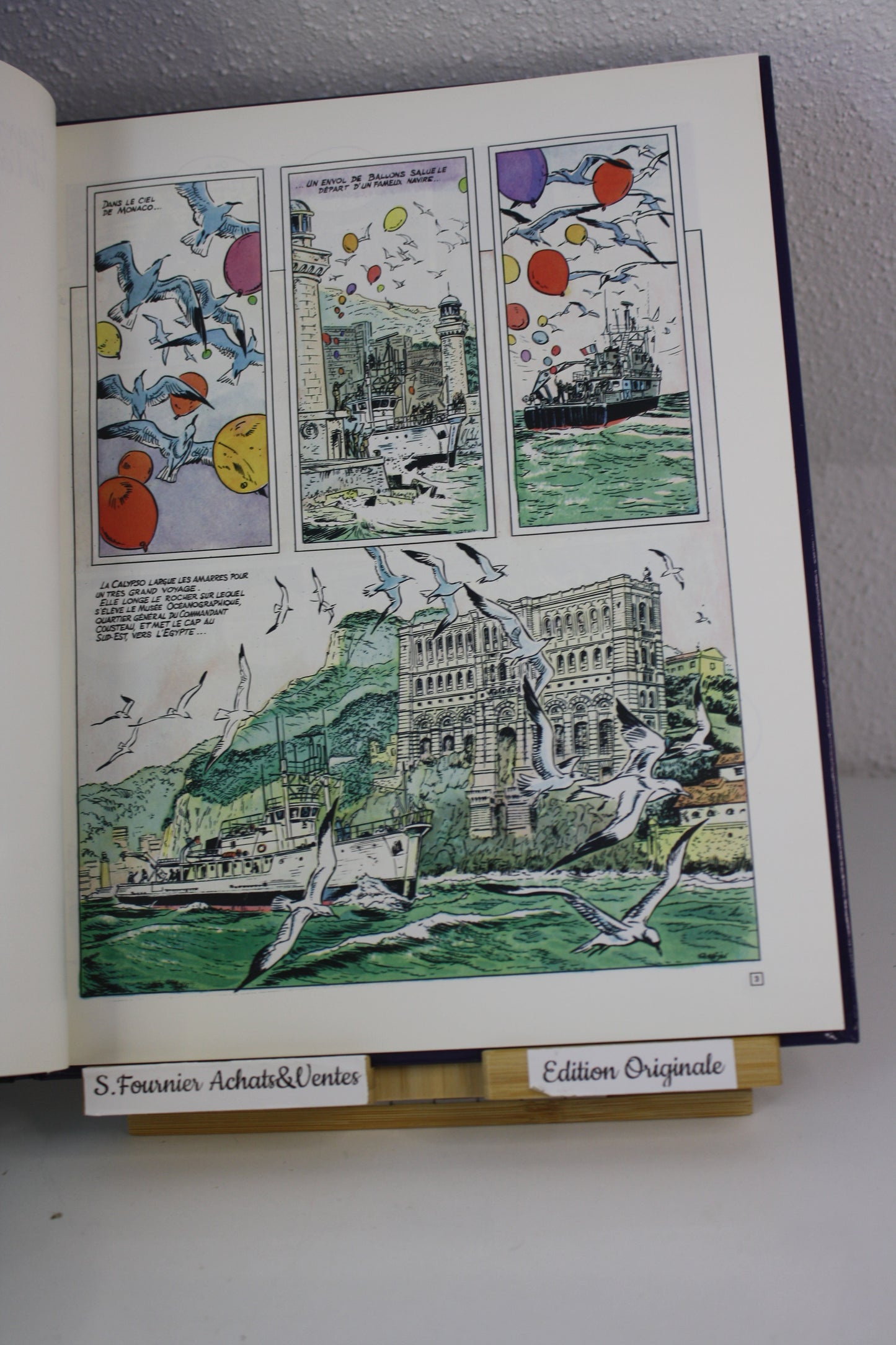 L’île aux requins – Equipe Cousteau – Sérafini Paccalet – Robert Laffont – EO- 1985