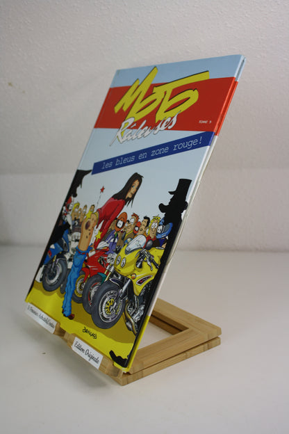 Les bleues en zone rouge – Moto râleuses – Devillard Sauvadet– moto Râleuses – EO – 2006
