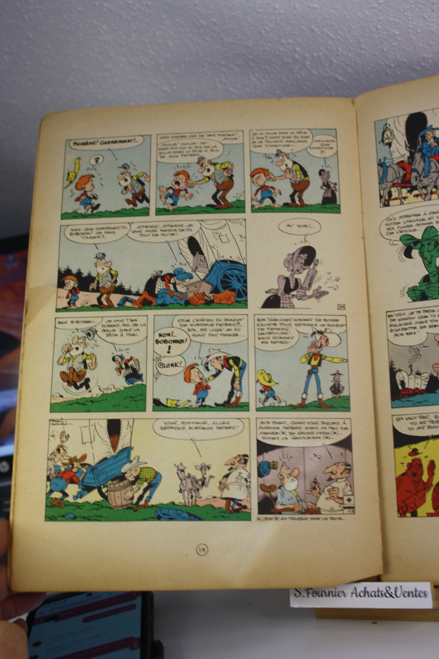 La caravane – Lucky Luke – Morris Goscinny – Dupuis – EO – 1964 – état satisfaisant