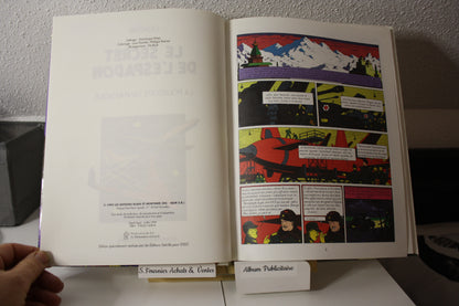 Le secret de l'espadon Tome 1 - Blake et Mortimer - Edgard P Jacques - Delville - Publicitaire - 1999 - ESSO