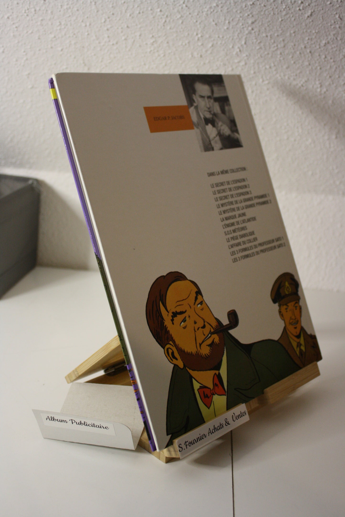 Le secret de l'espadon Tome 1 - Blake et Mortimer - Edgard P Jacques - Delville - Publicitaire - 1999 - ESSO