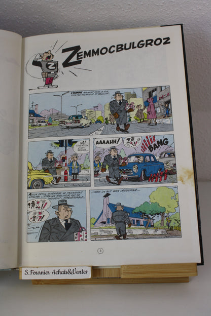 Z comme Zorglub – Spirou et Fantasio – Franquin Jeremy Greg – France Loisir – Réédition - 1982