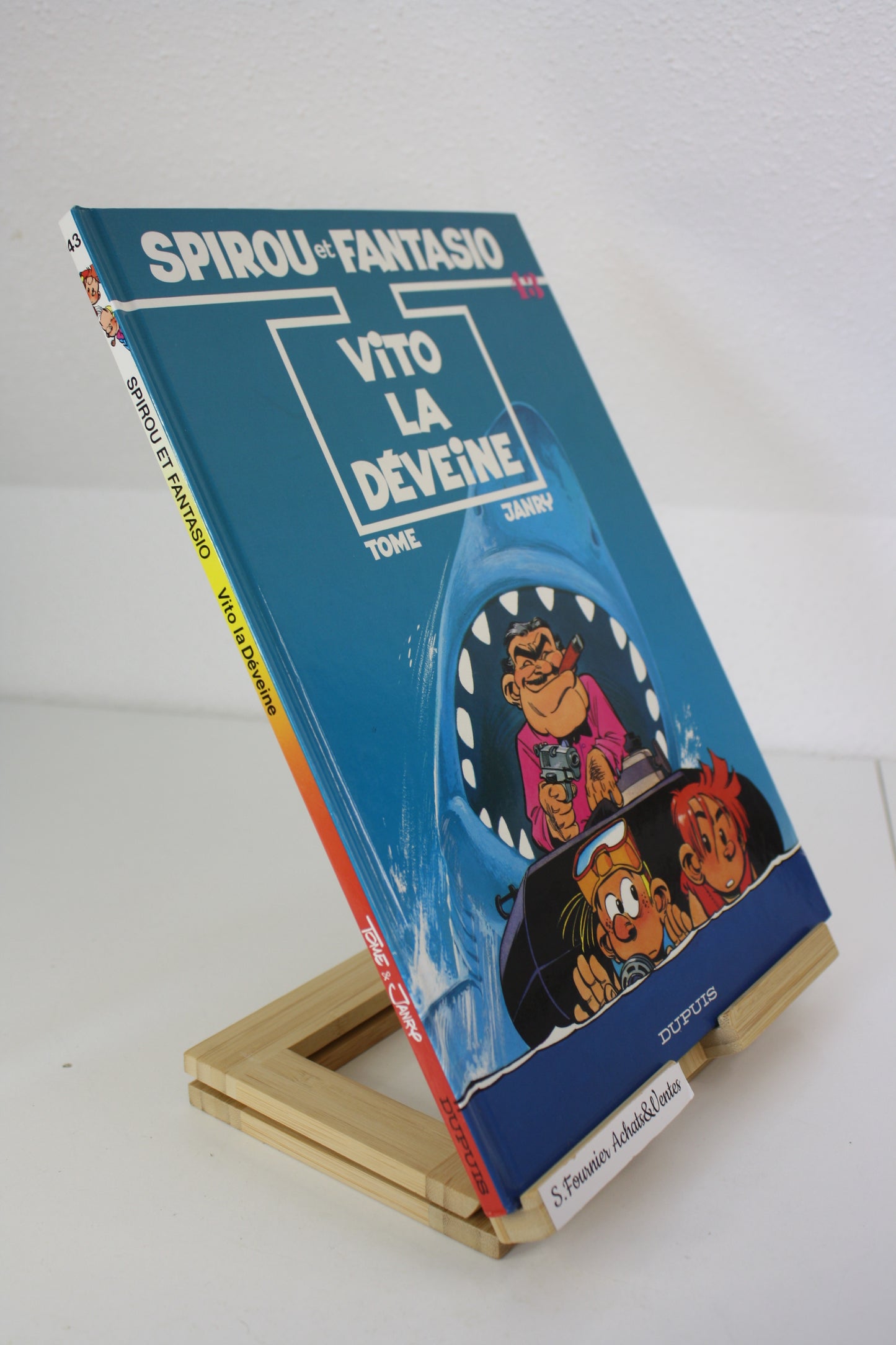 Vito la Déveine – Spirou et Fantasio – Tome Janry – Dupuis – Réédition - 1994