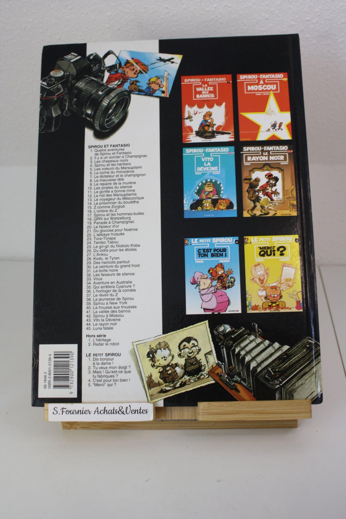 Luna Fatal – Spirou et Fantasio – Tome Janry – Dupuis – EO - 1995