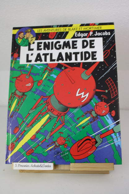 L’énigme de l’Atlantide – Blake et Mortimer – Edgar P.Jacobs – Edition Blake et Mortimer – Publicitaire – 1998 - Esso