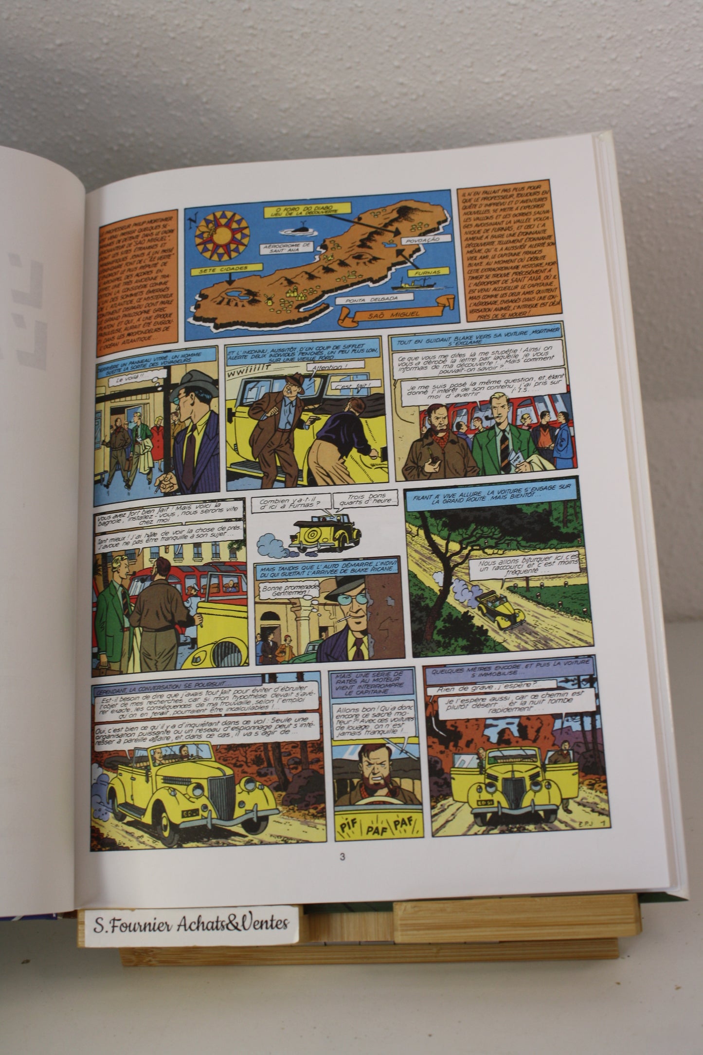 L’énigme de l’Atlantide – Blake et Mortimer – Edgar P.Jacobs – Edition Blake et Mortimer – Publicitaire – 1998 - Esso