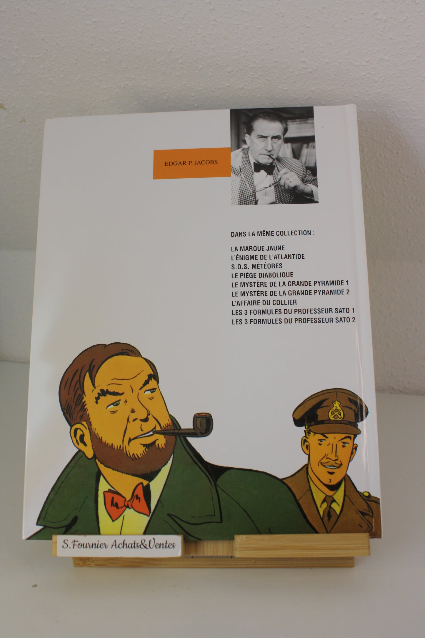 Les 3 formules du professeur Sato T2 – Blake et Mortimer – Jacobs De Moor – Blake et Mortimer – Publicitaire – 1999 - Esso