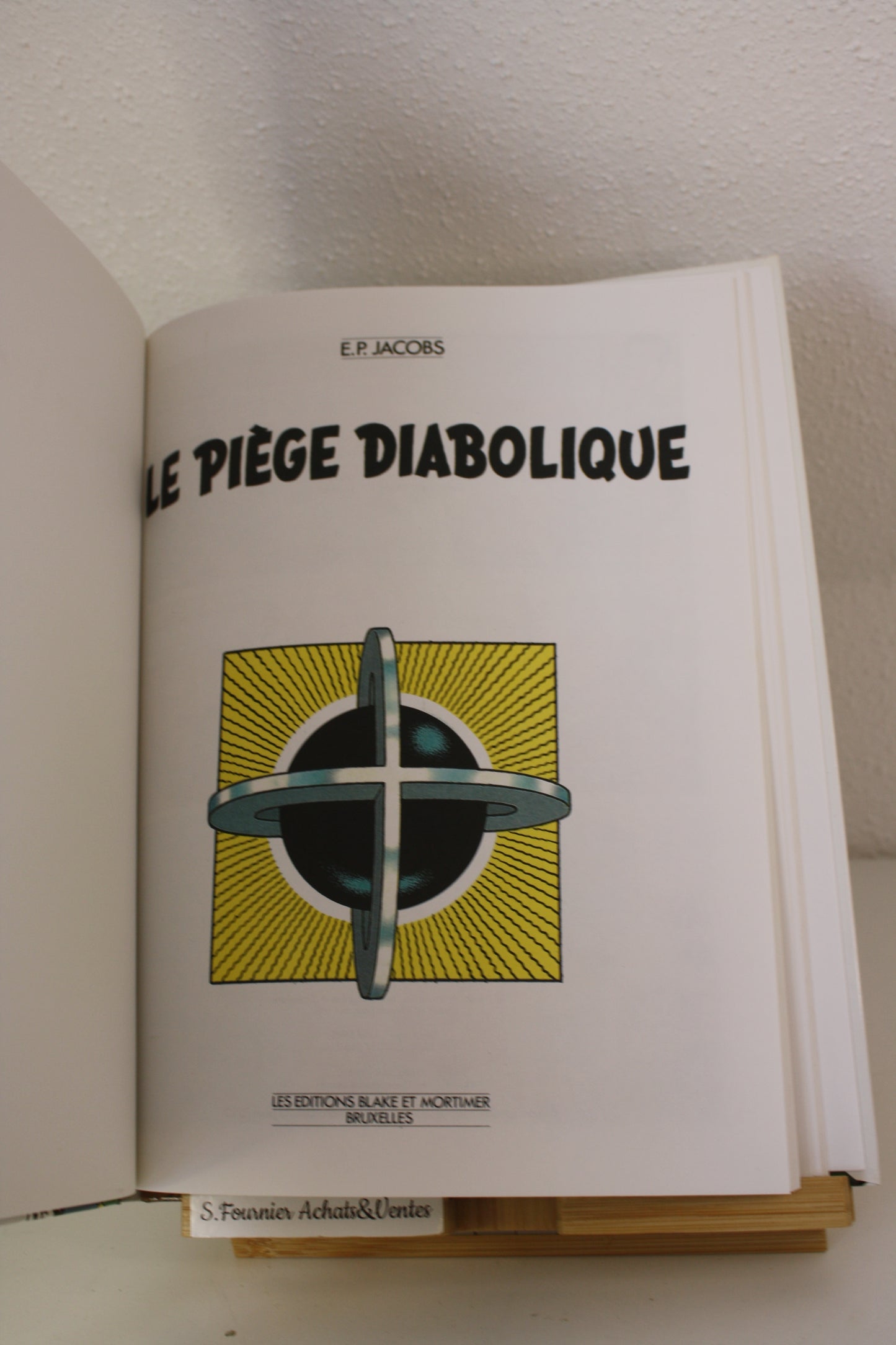 Le piège Diabolique – Blake et Mortimer – Edgar P.Jacobs – Edition Blake et Mortimer – Publicitaire – 1998 - Esso