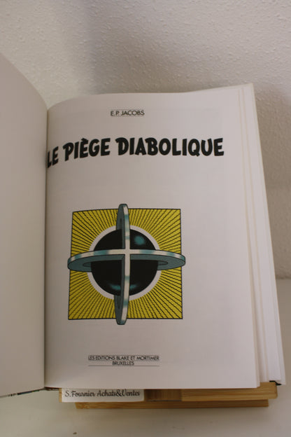 Le piège Diabolique – Blake et Mortimer – Edgar P.Jacobs – Edition Blake et Mortimer – Publicitaire – 1998 - Esso