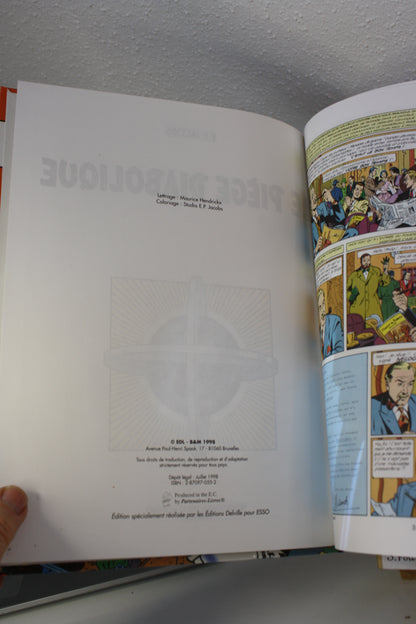 Le piège Diabolique – Blake et Mortimer – Edgar P.Jacobs – Edition Blake et Mortimer – Publicitaire – 1998 - Esso