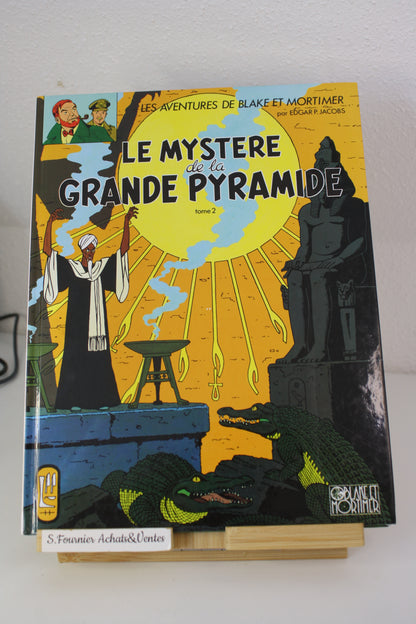 Le mystère de la grande pyramide tome 2 – Blake et Mortimer –Edgar P. Jacobs – Blake et Mortimer – Publicitaire – 1999 - ESSO