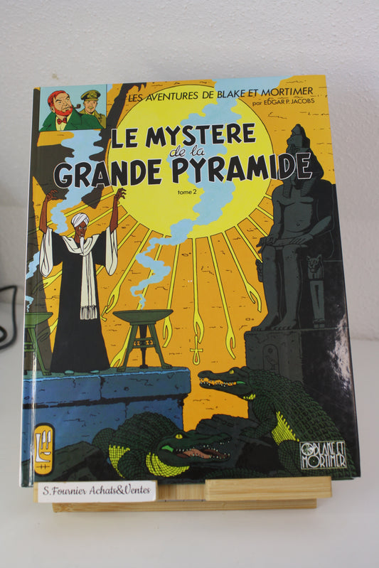 Le mystère de la grande pyramide tome 2 – Blake et Mortimer –Edgar P. Jacobs – Blake et Mortimer – Publicitaire – 1999 - ESSO