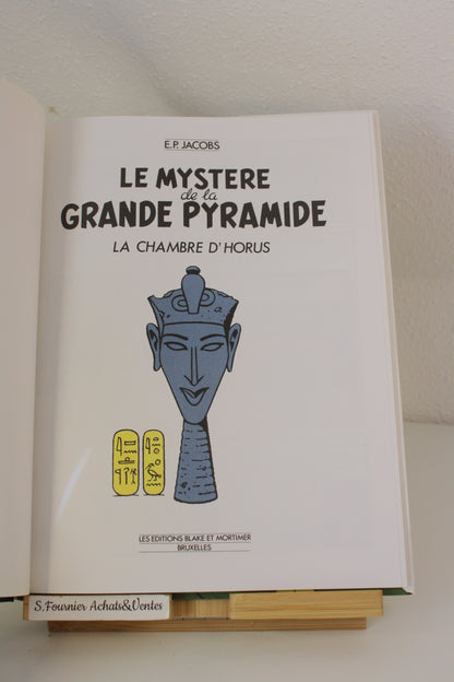 Le mystère de la grande pyramide tome 2 – Blake et Mortimer –Edgar P. Jacobs – Blake et Mortimer – Publicitaire – 1999 - ESSO