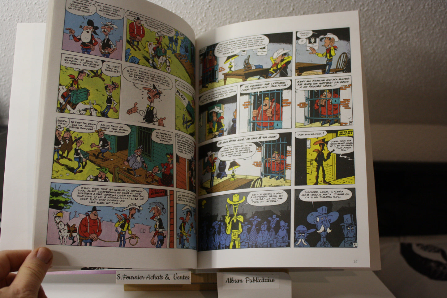 Jesse James – Lucky Luke – Morris et Goscinny - Lucky comics – Publicitaire - 2006 – Credit Mutuel