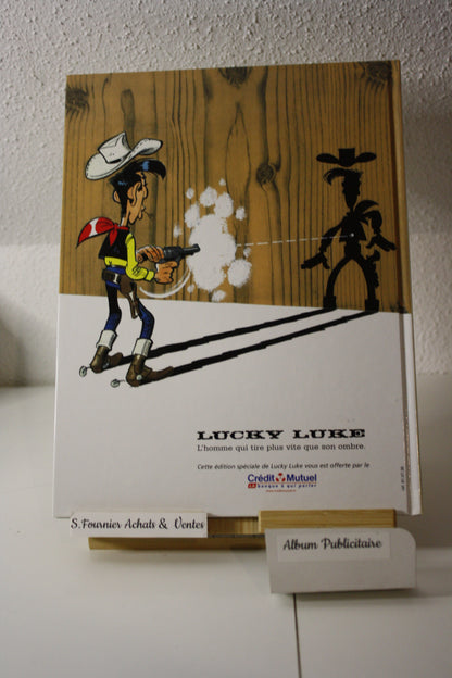 Chasseur de prime – Lucky Luke –  Morris et Goscinny - Lucky Comics - Publicitaire - 2006  - Crédit Mutuel
