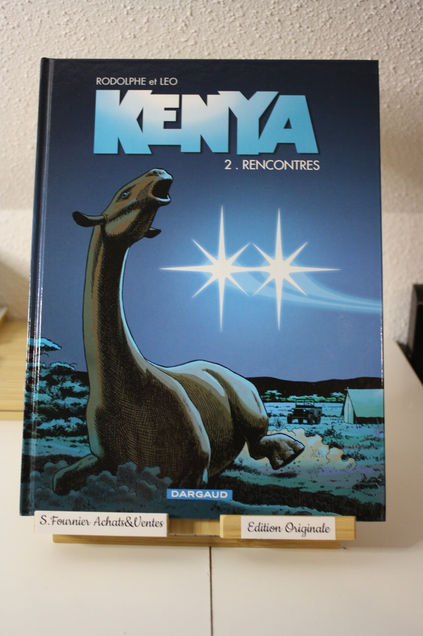 Rencontres - Kenya – Léo, Rodolphe – Dargaud - EO - 2003
