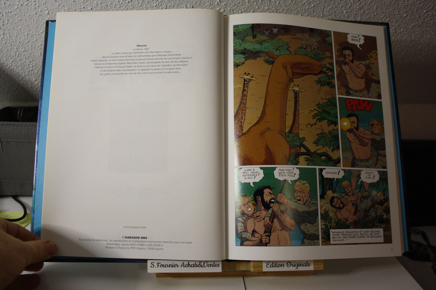 Rencontres - Kenya – Léo, Rodolphe – Dargaud - EO - 2003