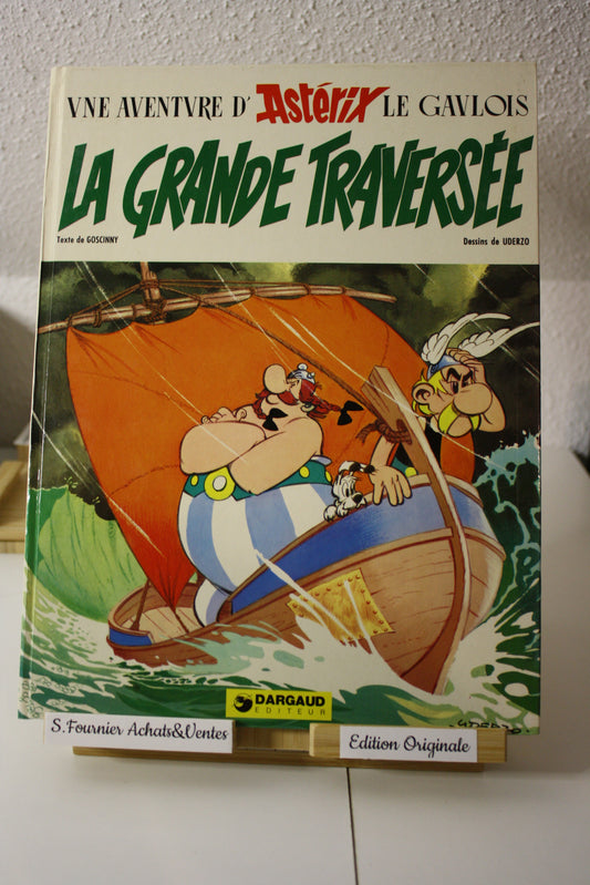 La grande Traversée – Astérix - Goscinny Uderzo - Dargaud - EO - 1975