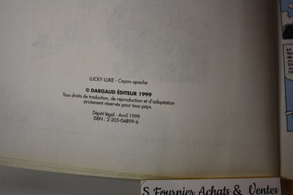 Canyon Apache – Lucky Luke – Morris Goscinny - Dargaud - Publicitaire - 1999 - Mc Donald