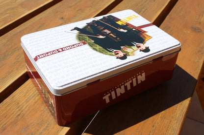 Boite métallique Dupond et Dupont – Tintin - Hergé – Paramount– Objet dérivé – 2012