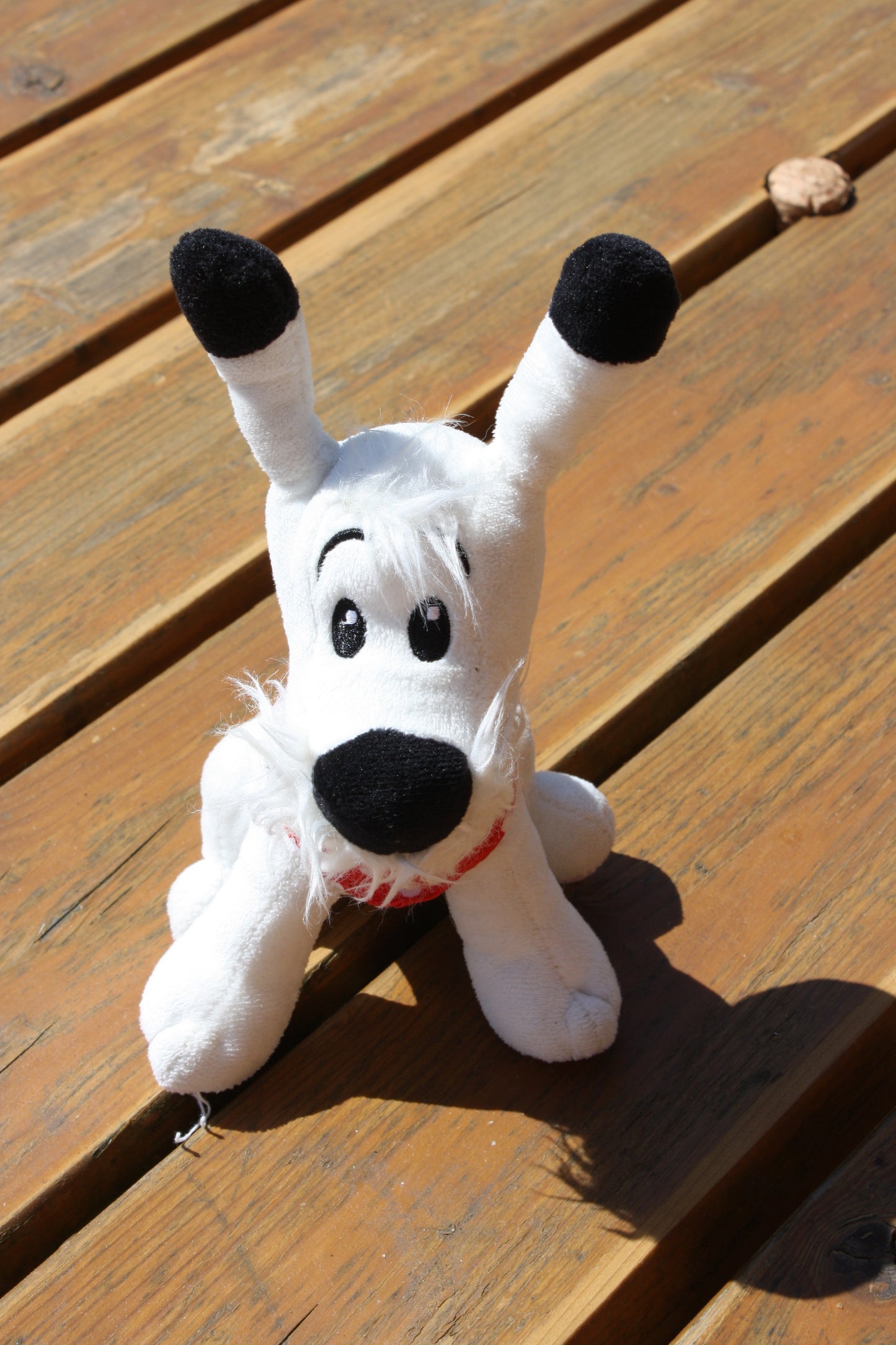 Peluche Idéfix Bandana rouge point blanc – Idéfix – Uderzo Goscinny – Albert René – Objet dérivé – 2019