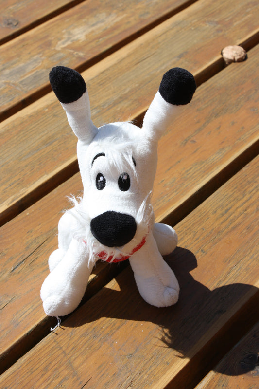 Peluche Idéfix Bandana rouge point blanc – Idéfix – Uderzo Goscinny – Albert René – Objet dérivé – 2019