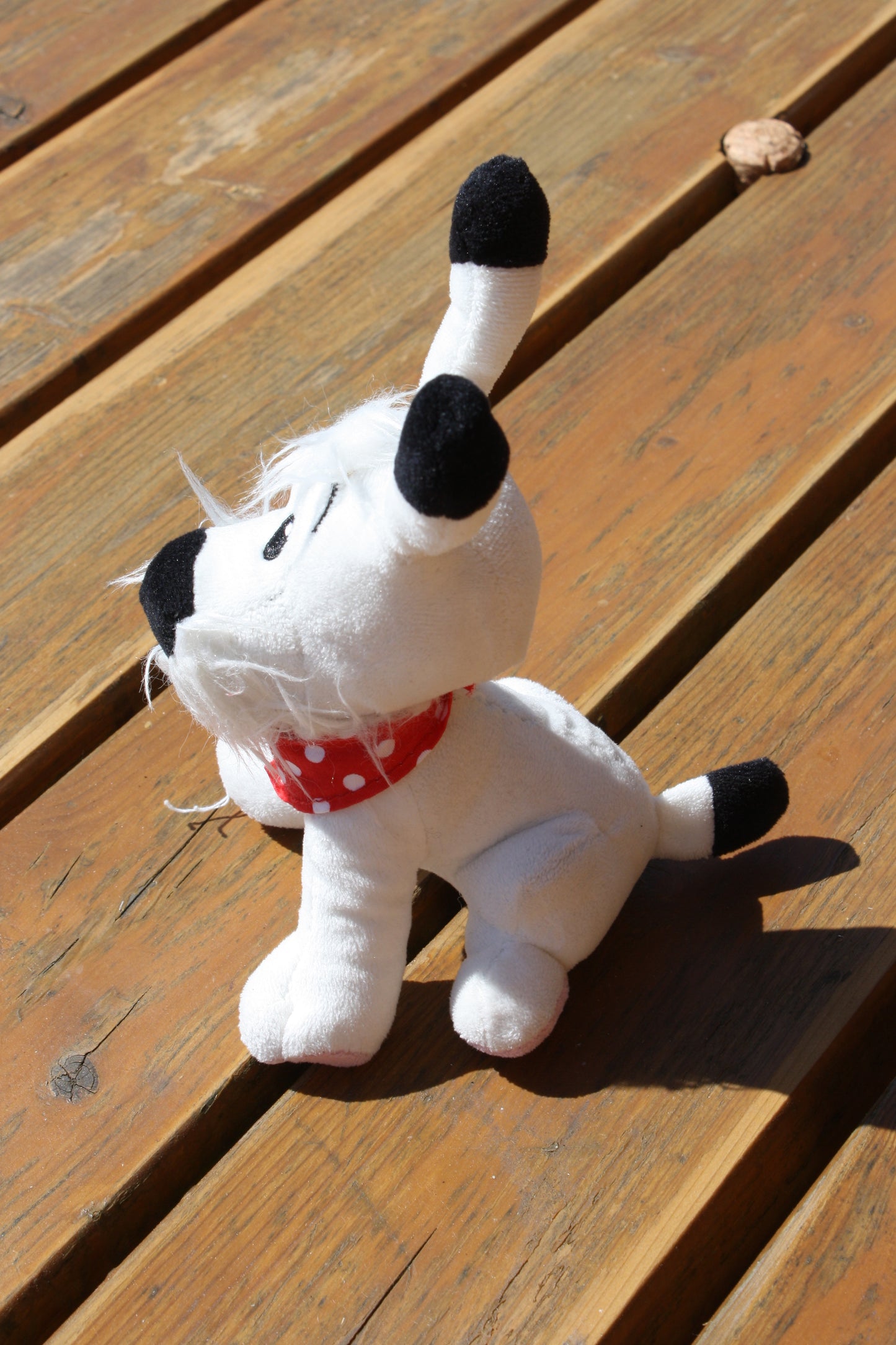 Peluche Idéfix Bandana rouge point blanc – Idéfix – Uderzo Goscinny – Albert René – Objet dérivé – 2019