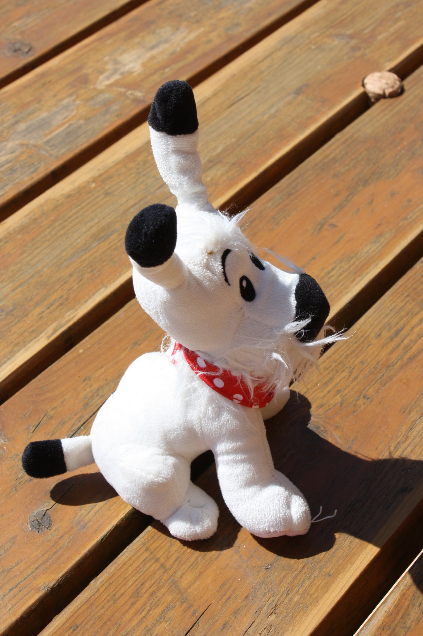 Peluche Idéfix Bandana rouge point blanc – Idéfix – Uderzo Goscinny – Albert René – Objet dérivé – 2019