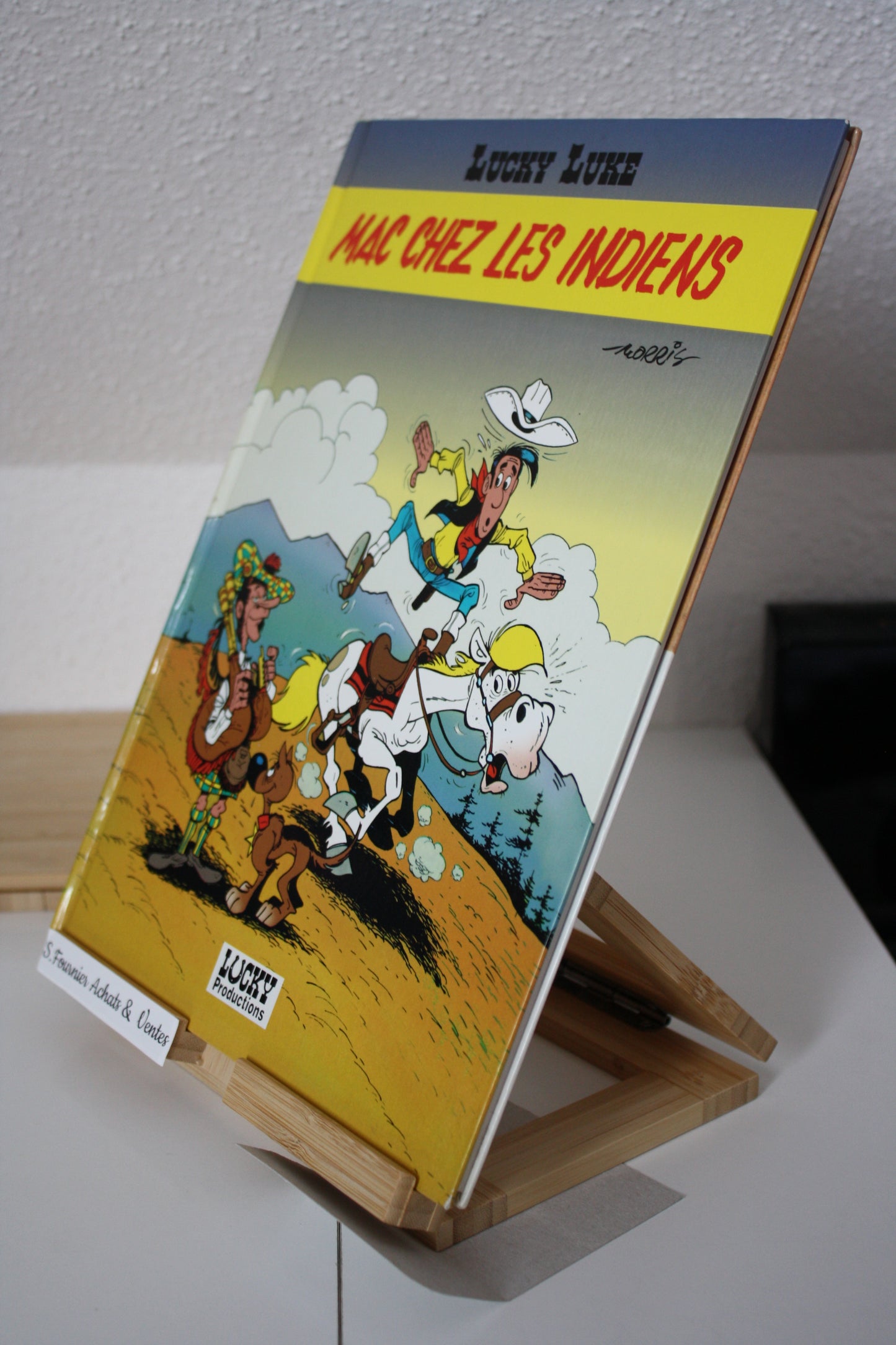 Mac chez les Indiens – Lucky Luke – Morris et Goscinny - Lucky production Genève - Publicitaire - 1995 - ESSO