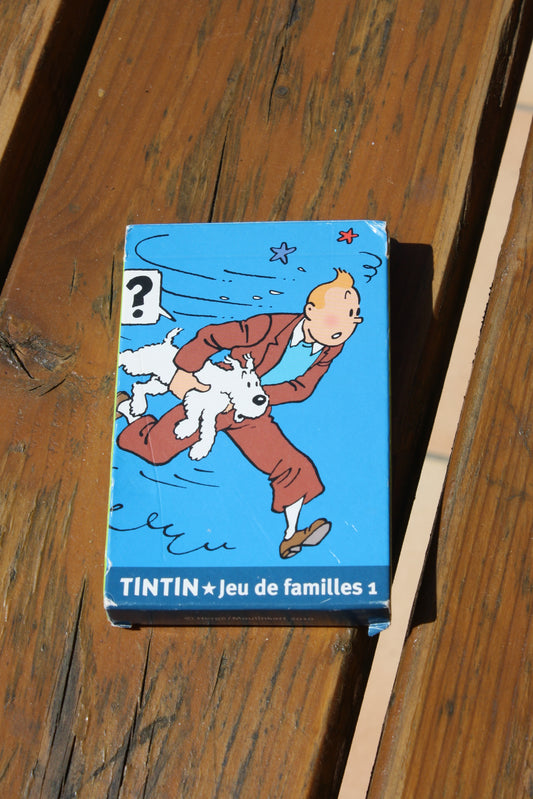 Jeu de famille 1 – Tintin – Hergé – Moulinsart – Objet dérivé – 2010