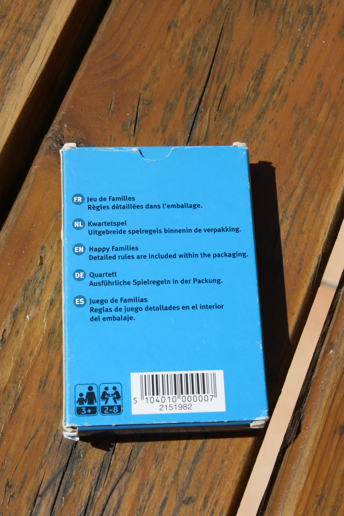 Jeu de famille 1 – Tintin – Hergé – Moulinsart – Objet dérivé – 2010