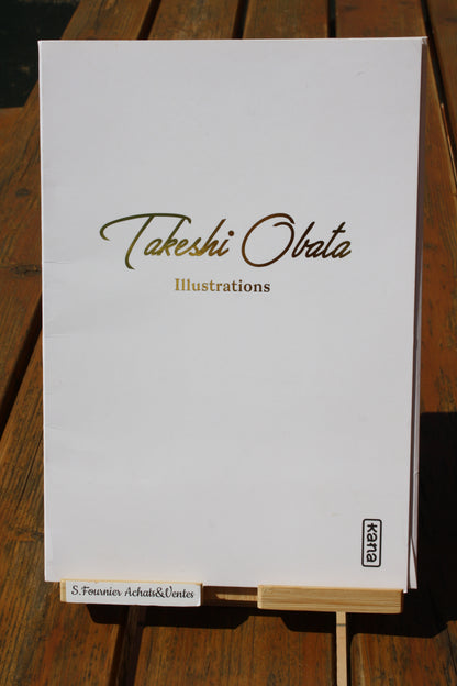 Portefolio de 6 illustrations – Manga – Takeshi Obata – kana – Objet dérivé – 2023