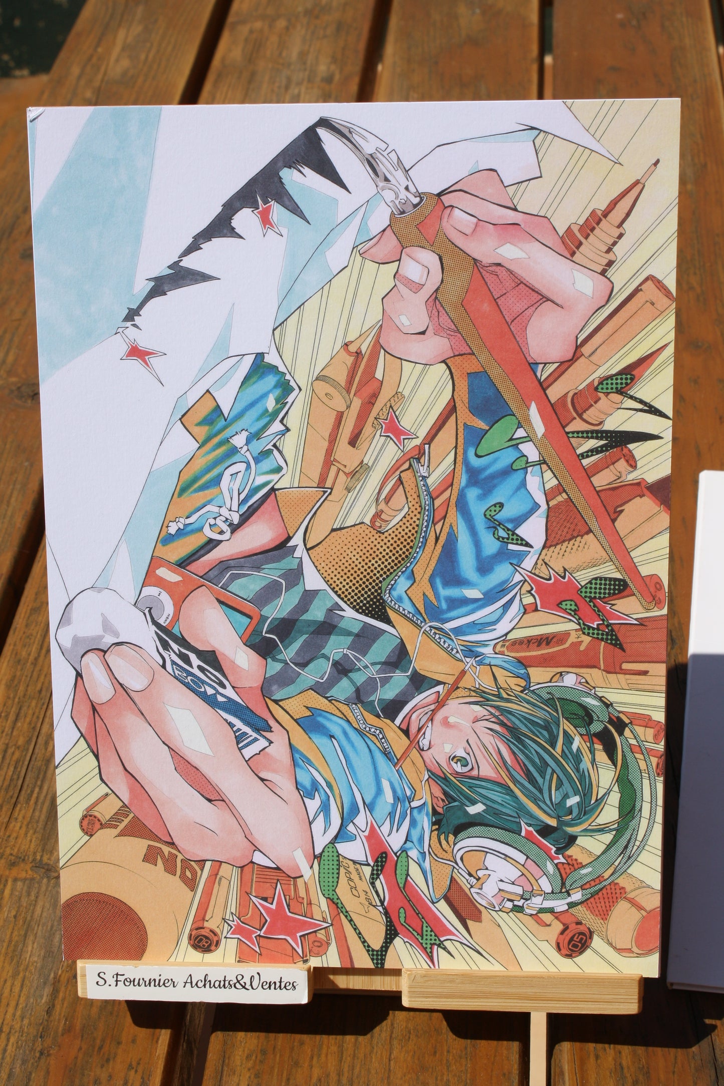 Portefolio de 6 illustrations – Manga – Takeshi Obata – kana – Objet dérivé – 2023
