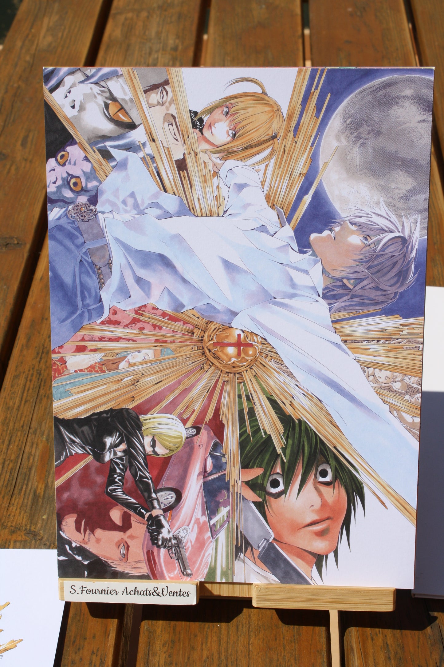 Portefolio de 6 illustrations – Manga – Takeshi Obata – kana – Objet dérivé – 2023